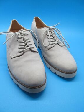 Vionic NBK Adina Mens Gray And White Lace Up Derby Walking Shoes  US 9 EUR 41